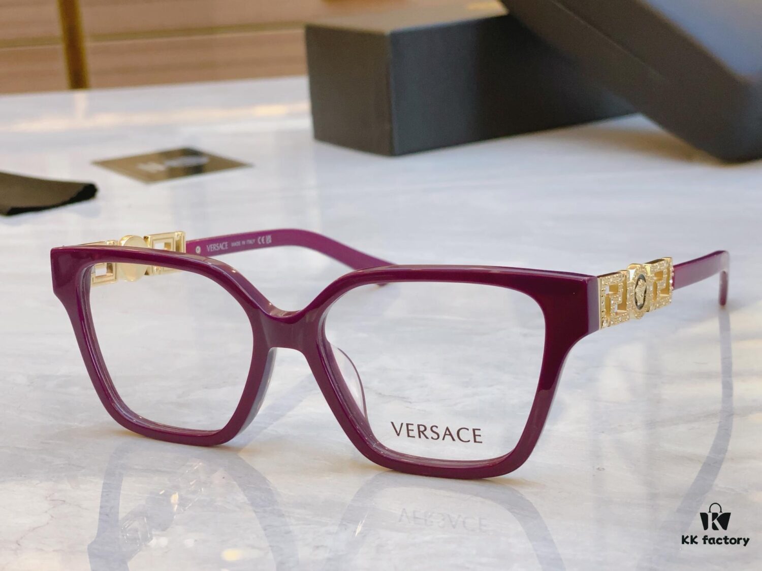 VERSACE New Model Sunglasses, MODEL: VE3358B, SIZE: 52-17-145