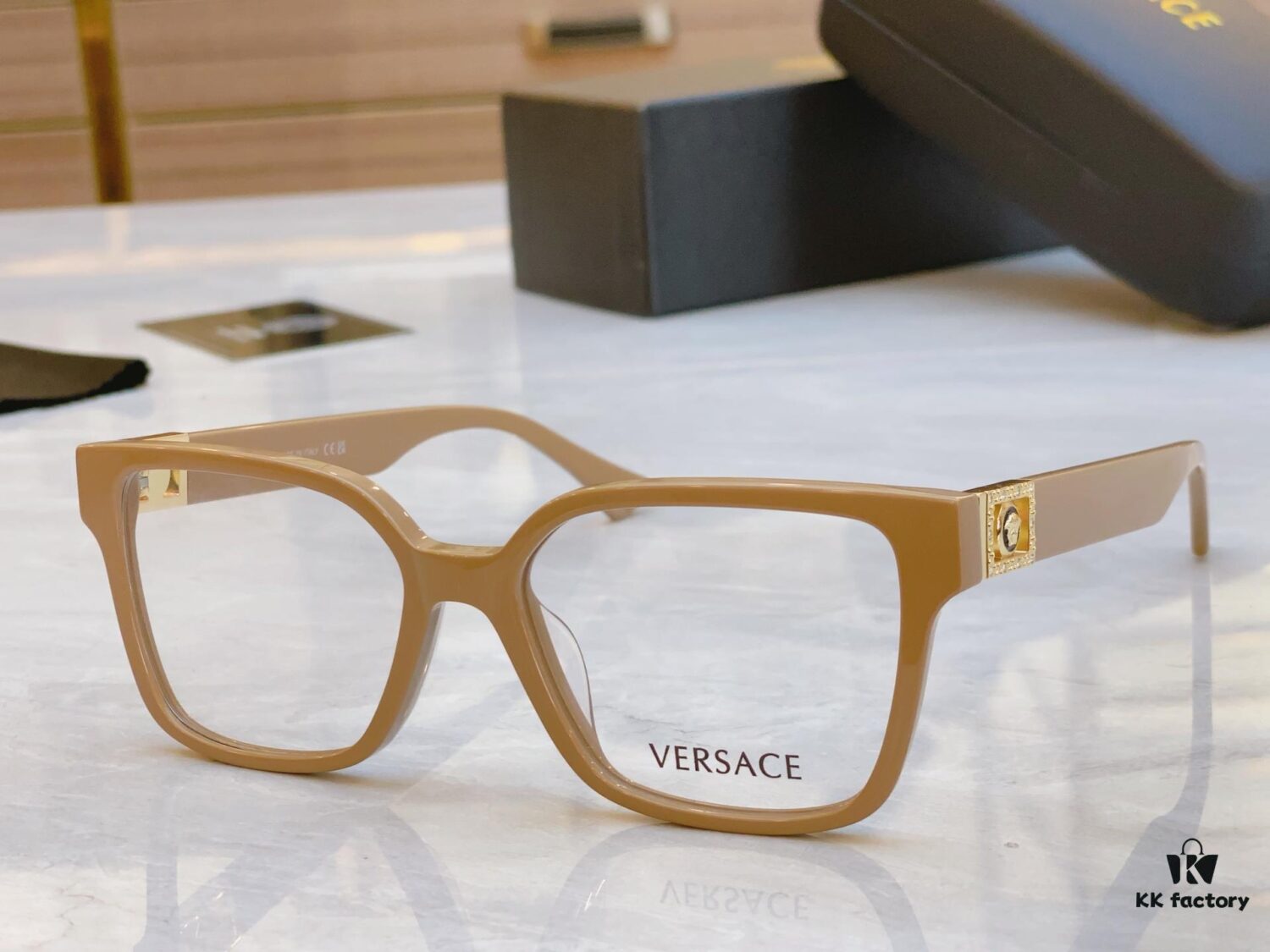 VERSACE New Model Sunglasses, MODEL: VE3329B, SIZE: 53-18-145