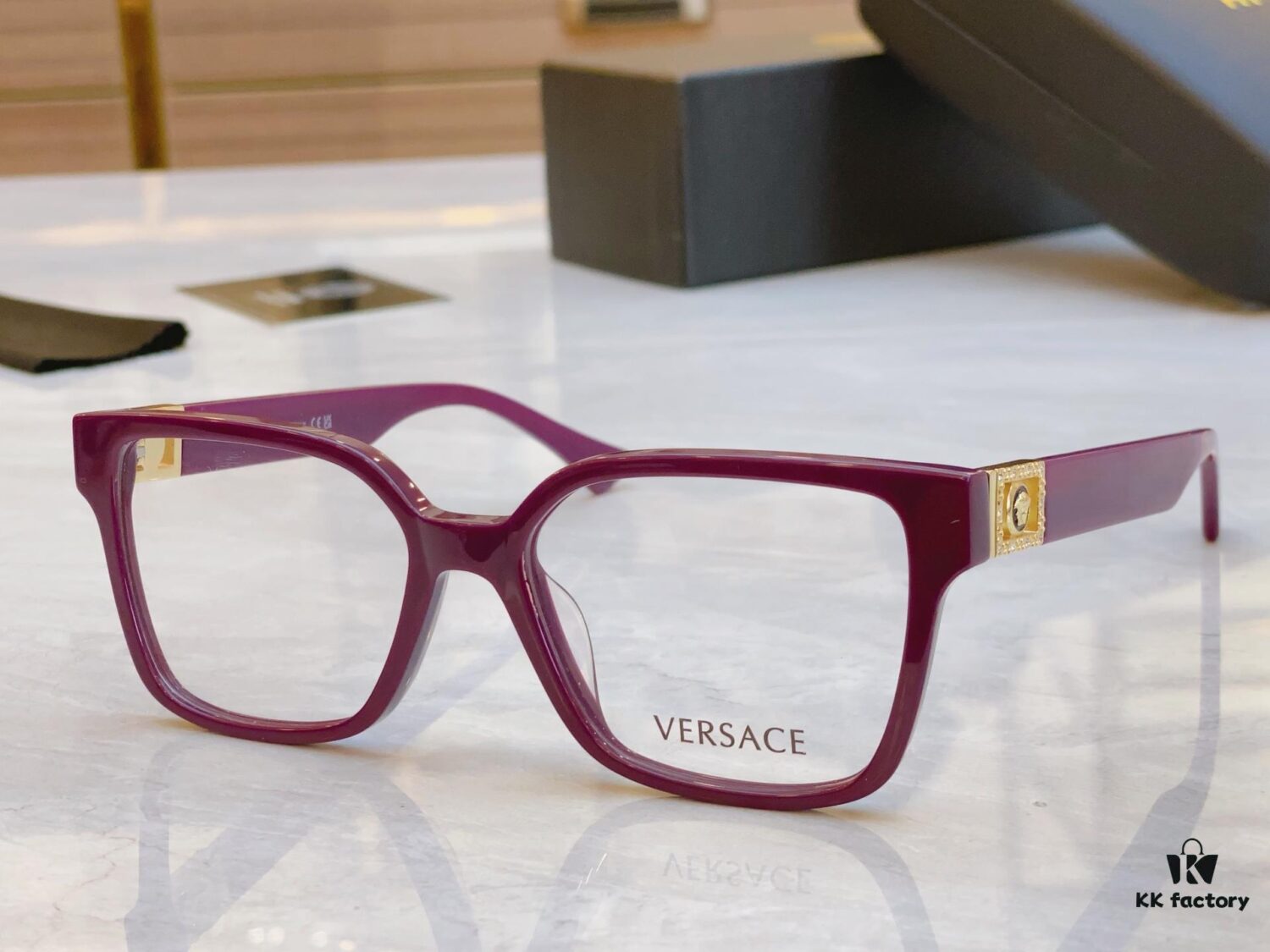 VERSACE New Model Sunglasses, MODEL: VE3329B, SIZE: 53-18-145