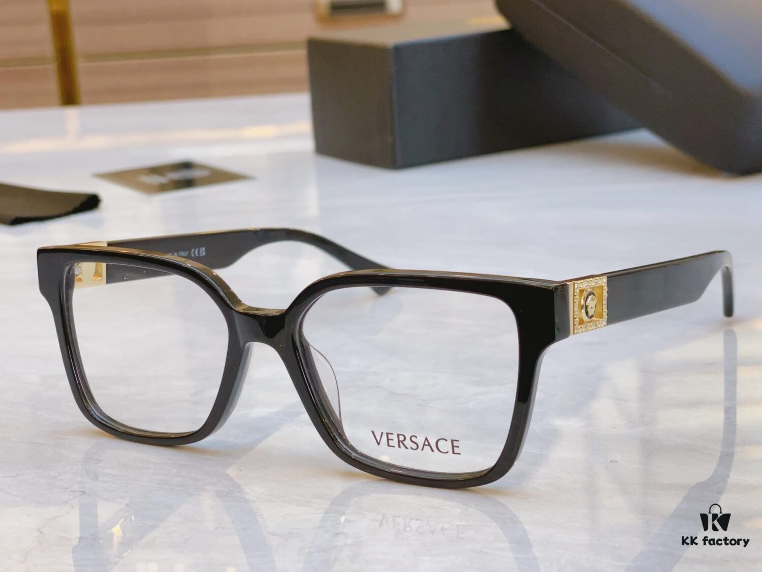 VERSACE New Model Sunglasses, MODEL: VE3329B, SIZE: 53-18-145