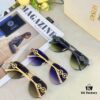 Versac* New Arrival Metal Sunglasses Fashion Trend Unisex Aviator Shades European and American Business Retro Sun Glasses