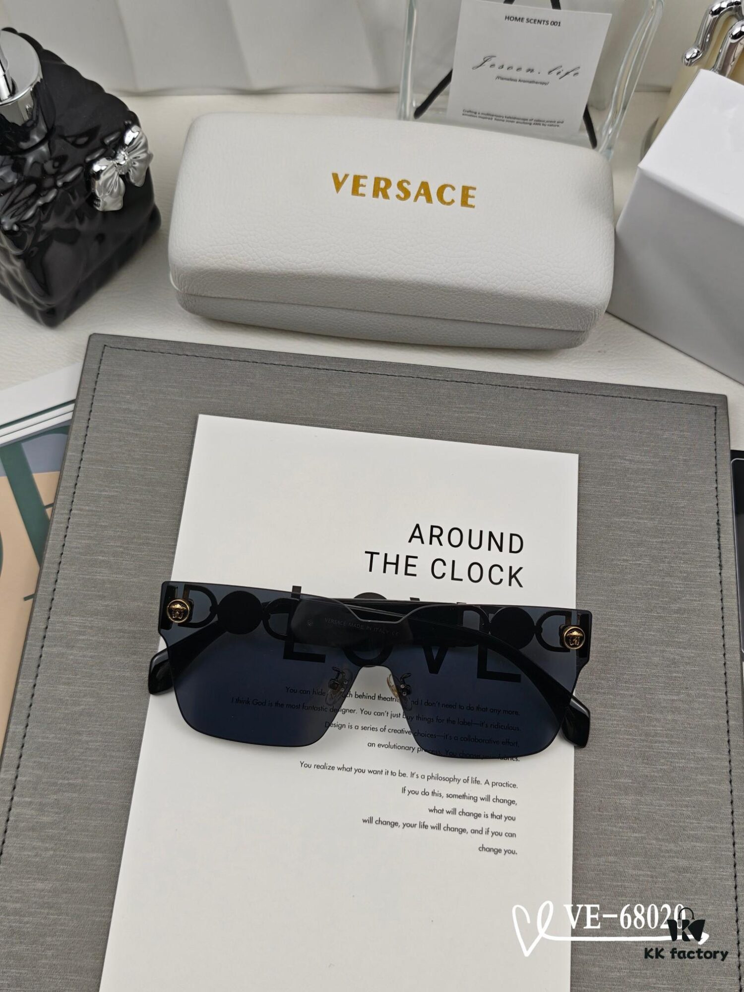 Versace - TR90 Lightweight Sunglasses with Polarized Lenses, Model 68020