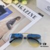 Versace 2025 New Arrival Classic Metal Frameless Men's Sunglasses, Fashionable UV-Protective Driving Shades