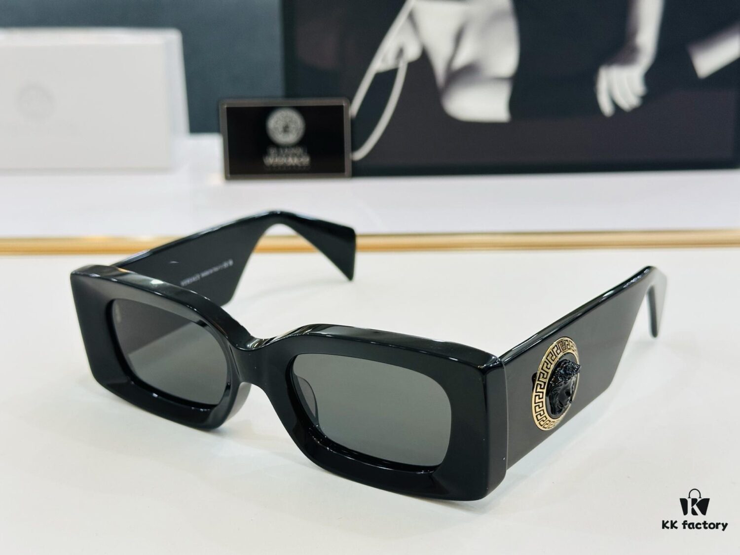 VERSACE VE4474U Unisex Sunglasses, Size 52-20-140