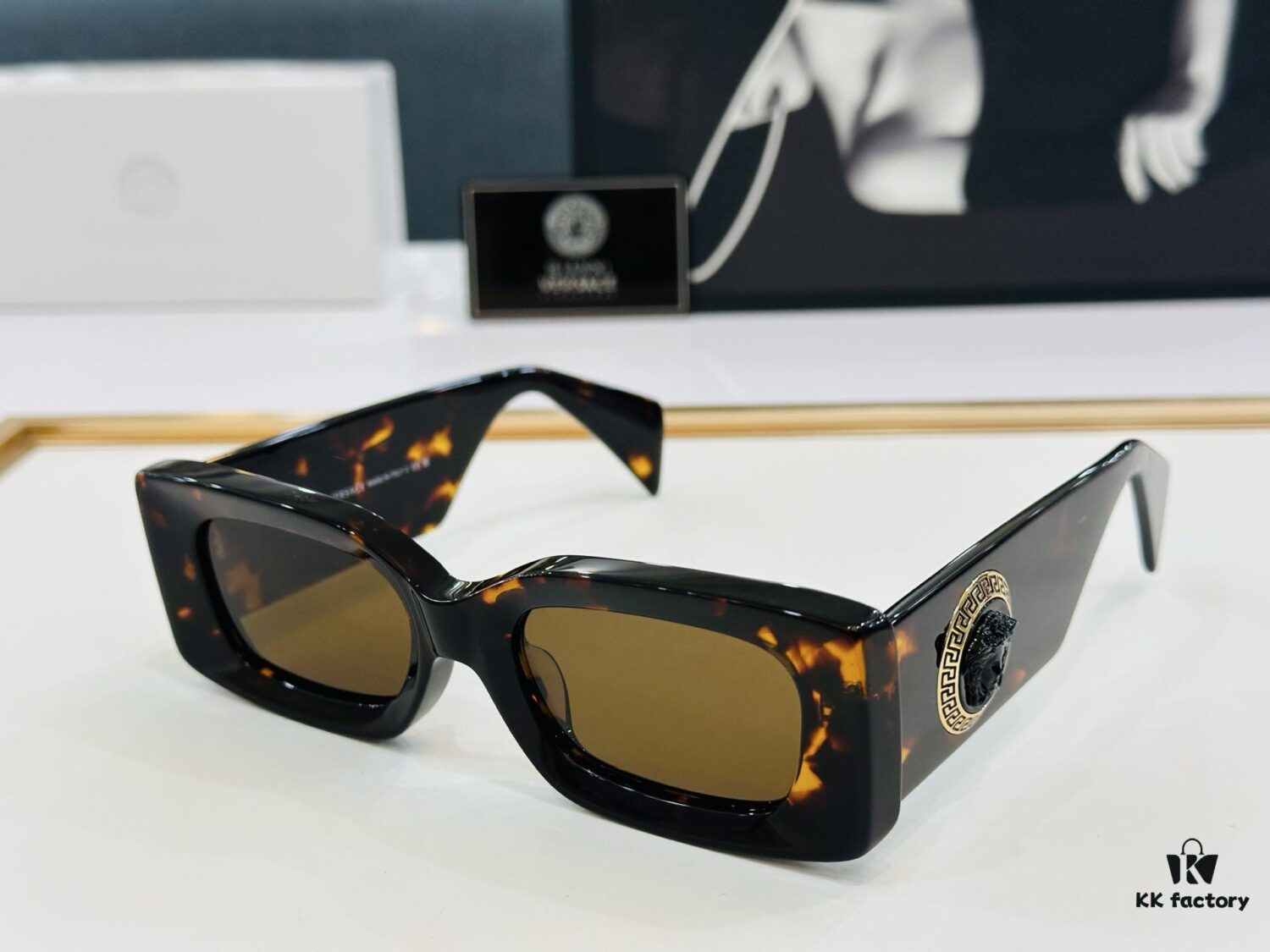 VERSACE VE4474U Unisex Sunglasses, Size 52-20-140