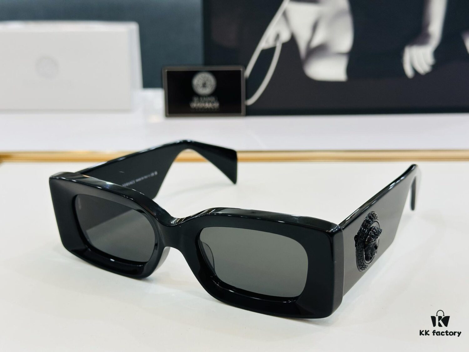 VERSACE VE4474U Unisex Sunglasses, Size 52-20-140