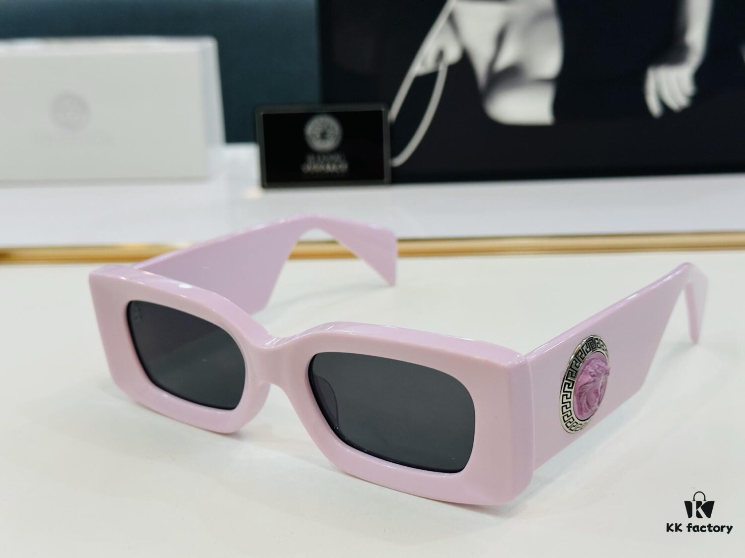 VERSACE VE4474U Unisex Sunglasses, Size 52-20-140