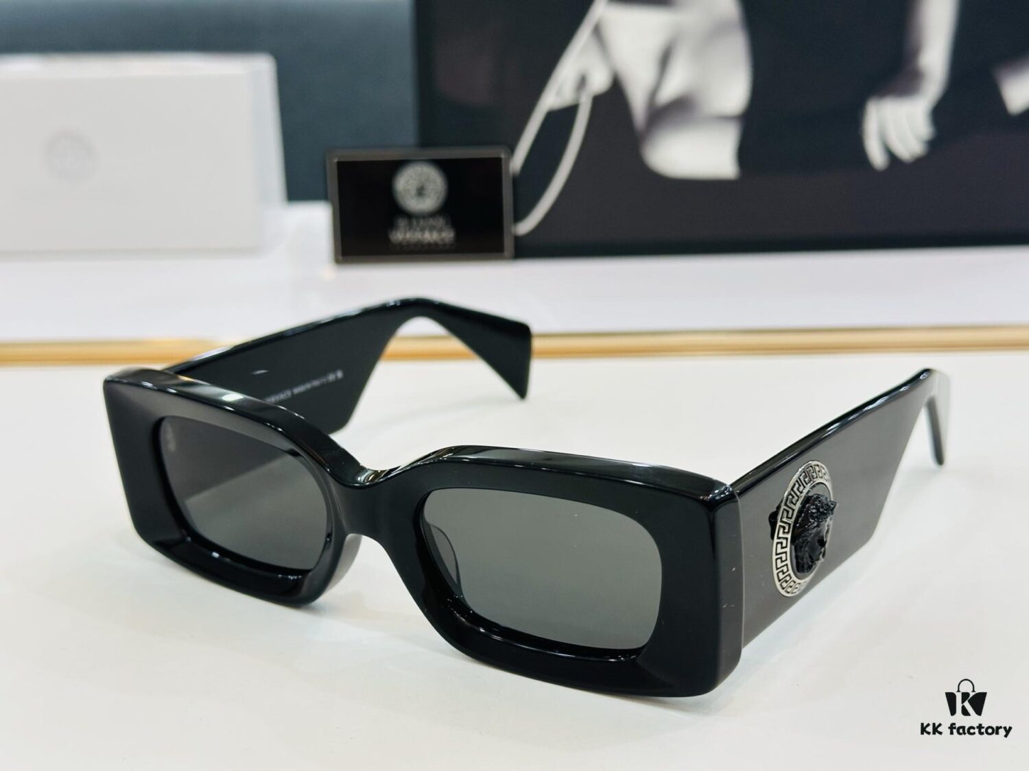 VERSACE VE4474U Unisex Sunglasses, Size 52-20-140