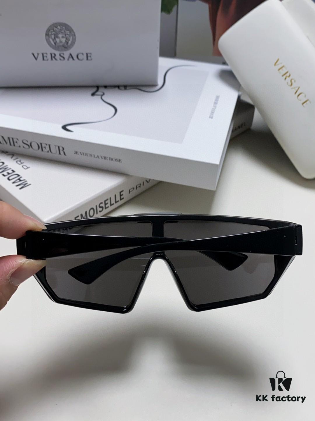 VERSACE Versace 2024 Spring/Summer New Arrival Unisex Sunglasses One-Piece Mask-Style Goggles