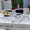 Versace 2024 New Arrival Trendy Sunglasses for Women, High-End Ins-style Unisex Cool Streetwear Hip-Hop Sunglasses for Men and Women, Couple's Eyewear