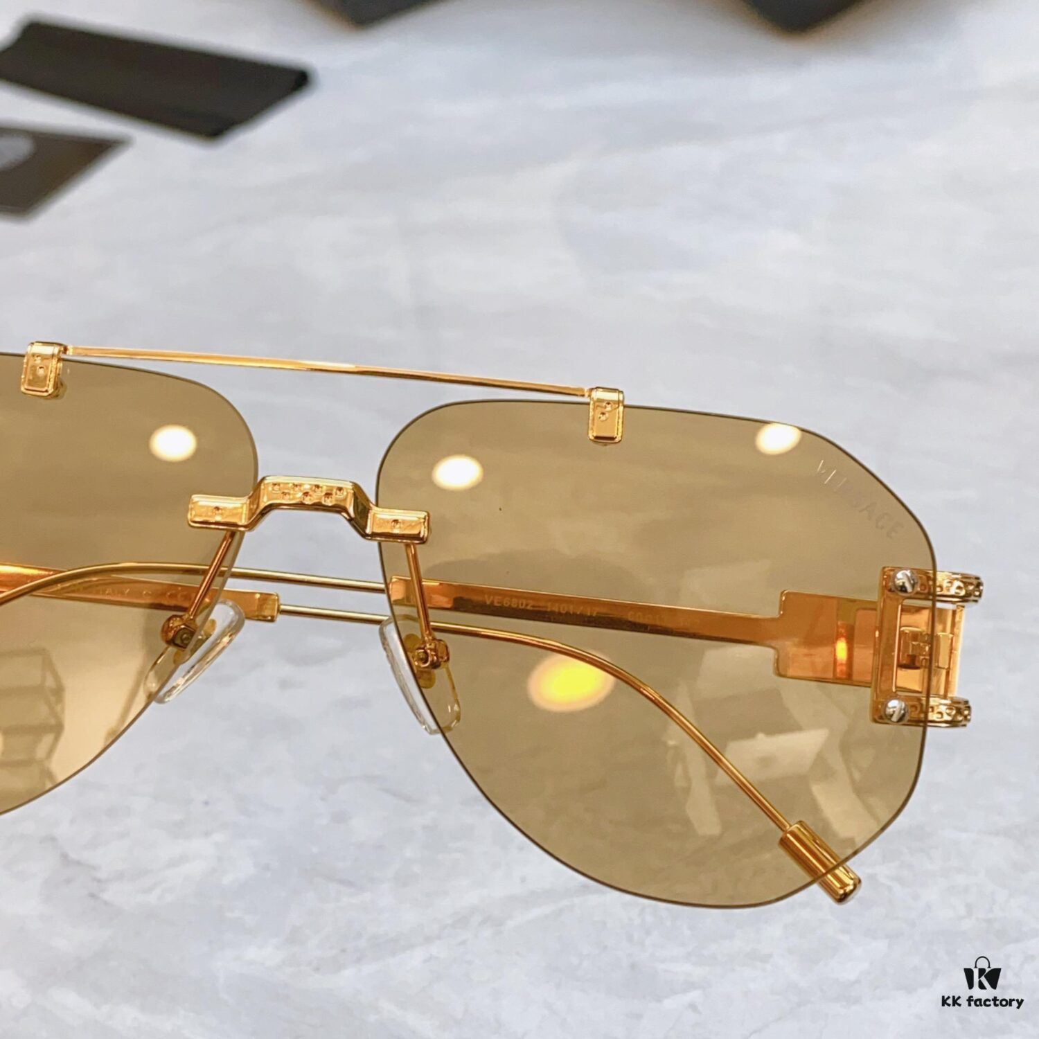 VERSACE New Model Sunglasses, MODEL: 6802, SIZE: 60-13-142