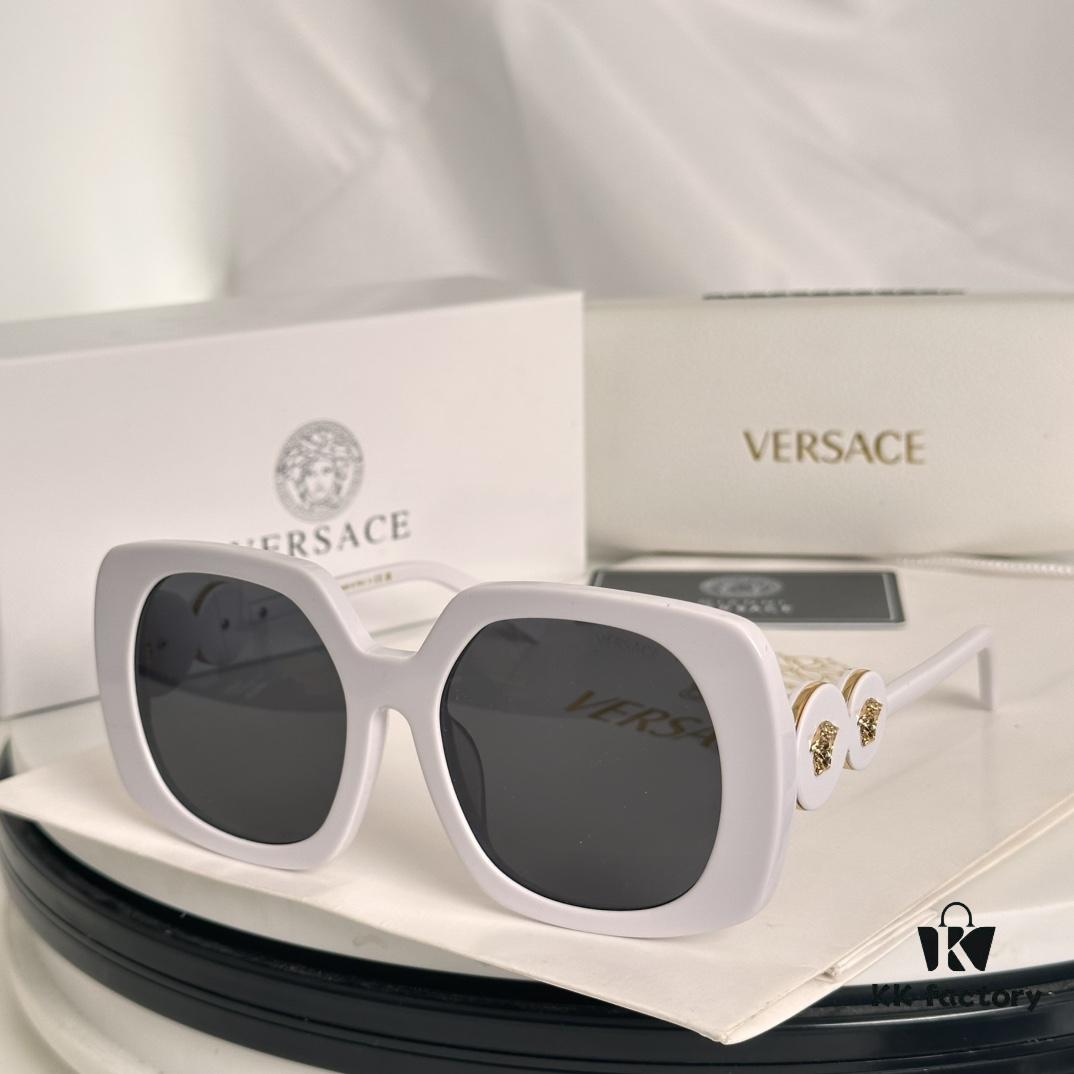 VERSACE New Arrival Official Website Featured Style Italian Design Imported Material Unique Logo Classic Design Unisex Stylish Comfortable Sunglasses Model VE4434