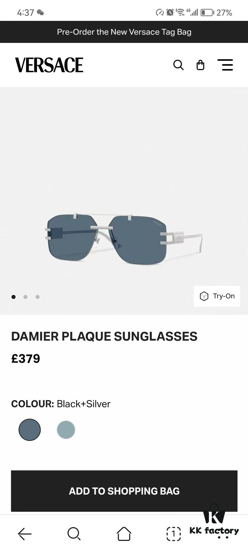 VERSACE VE2275 Sunglasses, Size 60□13-140