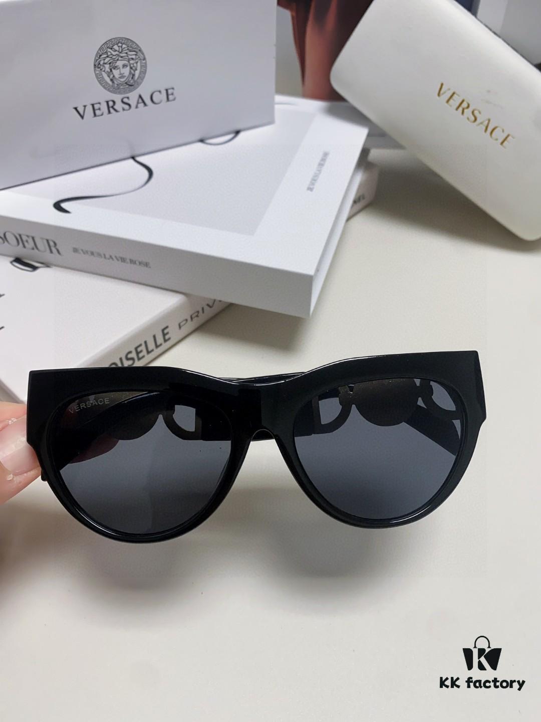 VERSACE Versace 2024 New Arrival Unisex Trendy Sunglasses Stylish UV Protection Sunglasses Korean Fashion Celebrity Style
