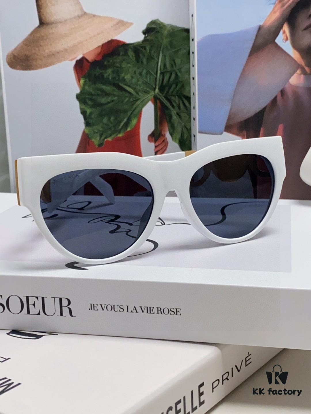 VERSACE 2024 New Arrival Unisex Trendy Sunglasses Stylish UV Protection Shades Fashionable Korean Style Celebrity-Inspired Sun Glasses