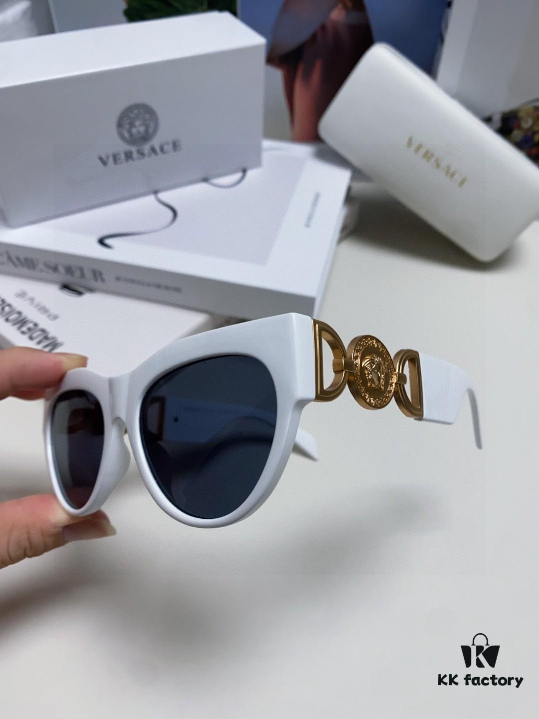 VERSACE 2024 New Arrival Unisex Trendy Sunglasses Stylish UV Protection Shades Fashionable Korean Style Celebrity-Inspired Sun Glasses