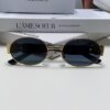 Versace New Retro Oval Sunglasses, Fashionable Unisex Sun Glasses, European and American Celebrity Style Shades
