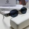 Versace New Retro Oval Sunglasses, Fashionable Unisex Sun Glasses, Celebrity Style