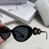Versace VE4433 Cat-Eye Sunglasses with Oval Frame, Trendy Unisex Sun Glasses for Summer Travel