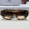 Versace 2024 New Arrival Sunglasses Unisex High-End One-Piece Aviator Eyewear for Driving