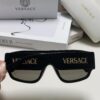 Versace 2024 New Arrival Sunglasses Unisex Premium One-Piece Pilot Sun Glasses for Driving 4439