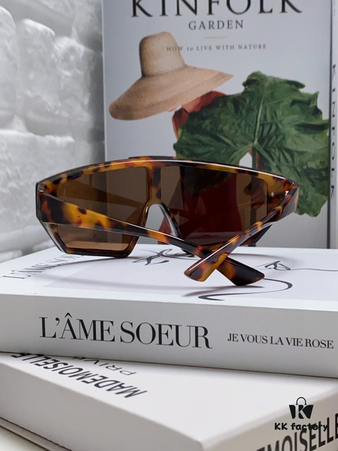 VERSACE Versace [2024 Spring/Summer New Arrival] Unisex Sunglasses, One-Piece Mask-Style Goggles