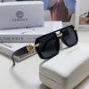 VERSACE Unisex Classic Black and Gold Sunglasses Fashion Couple Shades VE4399