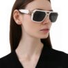 VERSACE Unisex Classic Black and Gold Fashion Sunglasses VE4399