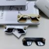 VERSACE Unisex Classic Black and Gold Fashion Sunglasses VE4399