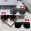 Versace 2024 New Arrival Unisex Sunglasses, Stylish UV-Protective Women's Casual Sunglasses, Fashionable European and American Design, Comfortable Eyewear