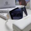 Versace 2024 New Arrival European and American Style One-Piece Sunglasses, Fashionable Oversized Hollow-Out Sunglasses for Men and Women