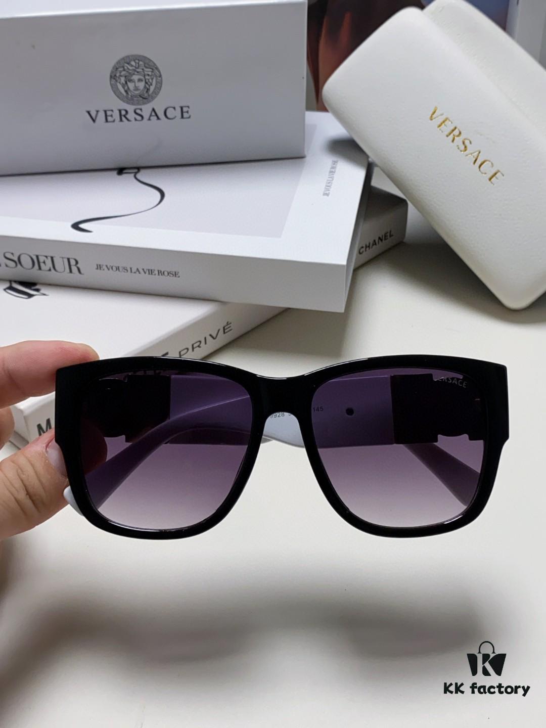 Versace 2024 Latest Hit Fashion Human Head Sunglasses, Trendy Oversized Retro Sun Glasses for Men and Women, Unisex Eyewear