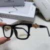 Versace 2024 New Engraved Eyeglass Frame, Unisex Black Thick Acetate Myopia Frame, Fashionable Eyewear Sunglasses