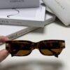 VERSACE 2024 New Classic Top Sunglasses, Rectangular Color-Block Street Style Unisex Eyewear