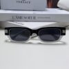 VERSACE 2024 New Classic Top Sunglasses, Rectangular Color-Block Street-Chic Unisex Eyewear