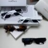 VERSACE 2024 New Classic Top Sunglasses, Rectangular Color-Block Street-Chic Unisex Eyewear