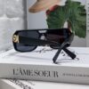 VERSACE Unisex Classic Black and Gold Sunglasses Fashion Couple Shades VE4399