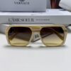 VERSACE Unisex Classic Black and Gold-Tone Sunglasses Fashion Couple Shades VE4399
