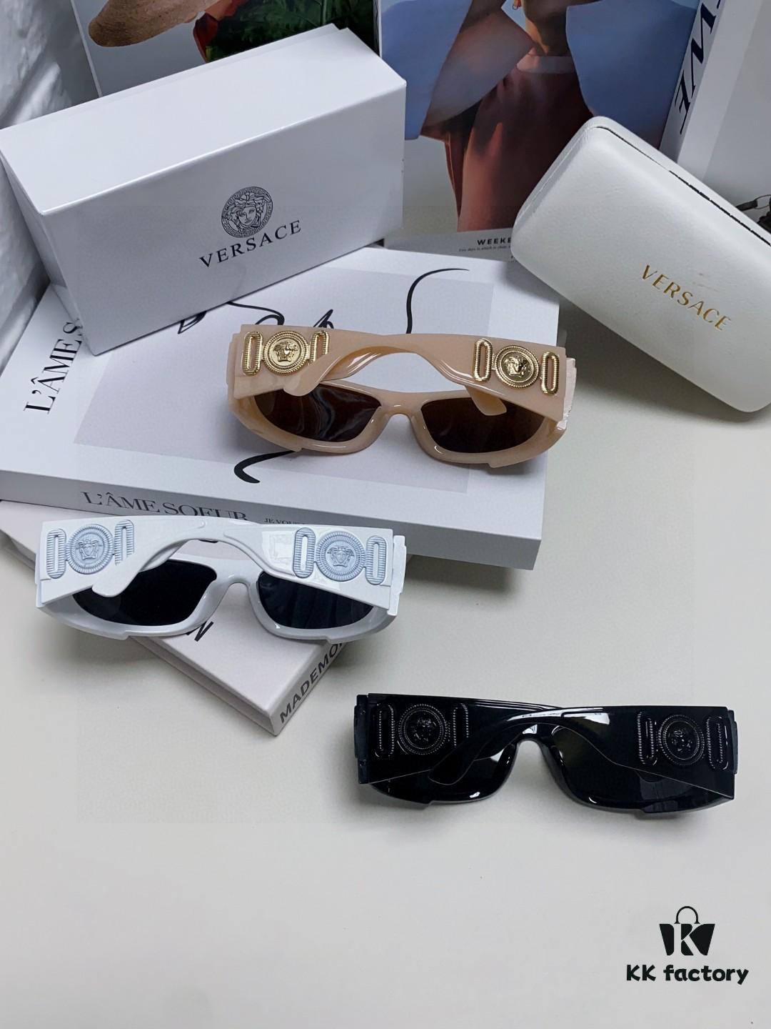 Versace Men's Fashion Pilot Full-Frame Sunglasses