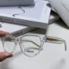 VERSACE Versace 2024 New Eyeglass Frame Round Transparent Women's Fashion Full-Rim Glasses Suitable for Prescription Lenses, Sunglasses, and Sun Glasses