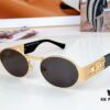 150 Matte High-Quality Versace VE2264 Details Available, Frosted Texture, 3D Medusa Queen Design, Top-Tier Sunglasses