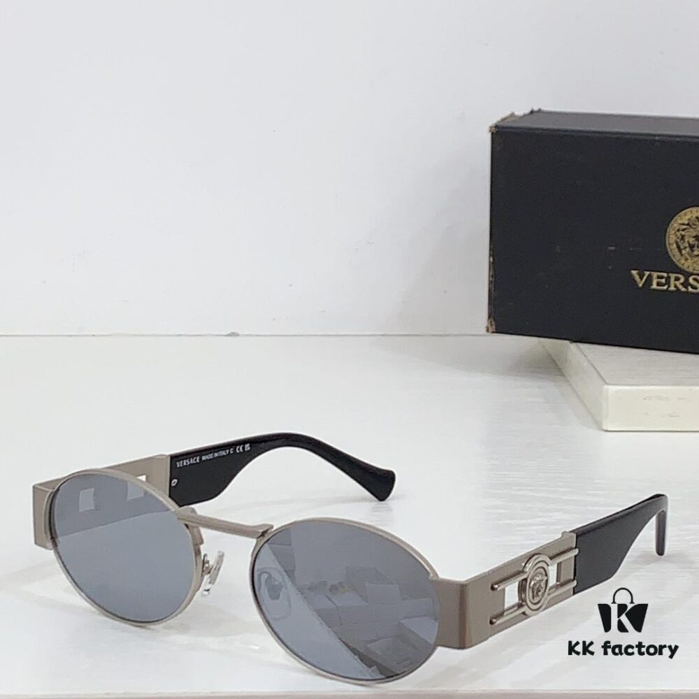 150 Frosted High-Quality Versace VE2264 Details Ins Popular Sunglasses