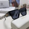 Versace 2024 New Arrival European and American Style Oversized Square Frame Sunglasses for Women with Round Face, Fashion Unisex Sunglasses