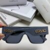 Versace 2024 New Arrival European and American Style Oversized Square Frame Sunglasses for Women with Round Face, Fashion Unisex Eyewear