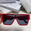 Versace 2024 New Arrival European and American Style Oversized Square Frame Sunglasses for Women with Round Face, Fashion Unisex Sunglasses