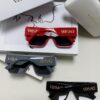 Versace 2024 New Arrival European and American Style Oversized Square Frame Sunglasses for Women with Round Face, Fashion Unisex Sunglasses