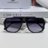 VERSACE Vintage-Style Sunglasses with Metal Decorations and Medusa Logo, Fashion Unisex Sun Glasses for Street Photography