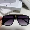 VERSACE Vintage-Style Sunglasses with Metal Decoration, Retro Unisex Sun Glasses Featuring Medusa Logo for Street Photography