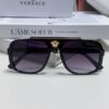 VERSACE Vintage-Style Sunglasses with Metal Decoration, Retro Unisex Sun Glasses Featuring Medusa Logo for Street Photography