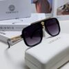 VERSACE Vintage-Style Sunglasses with Metal Decoration, Retro Unisex Sun Glasses Featuring Medusa Logo for Street Photography
